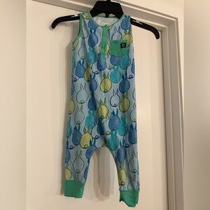 RAGS Bunny Print Sleeveless Romper